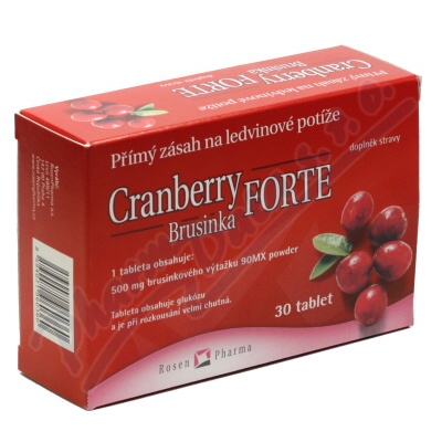 Rosen Cranberry Żurawina FORTE tbl.30