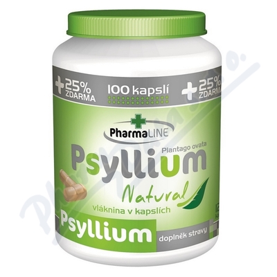 Psyllium Natural cps.100+25% GRATIS