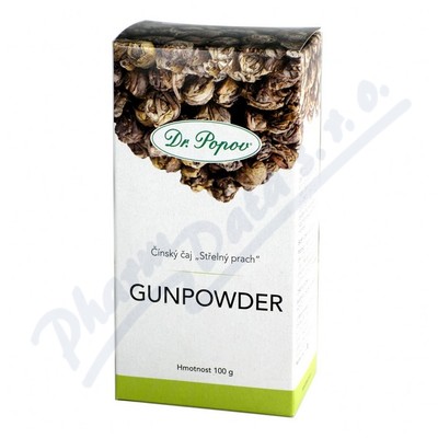 Dr.Popov Herbata Gunpowder zielona 100g