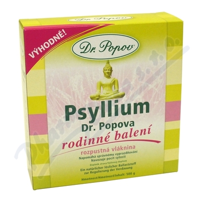 Dr.Popov Psyllium indyjski błonnik rozpuszczalny 500g