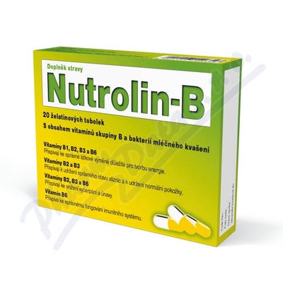 Nutrolin-B kapsułki żelatynowe tob.20